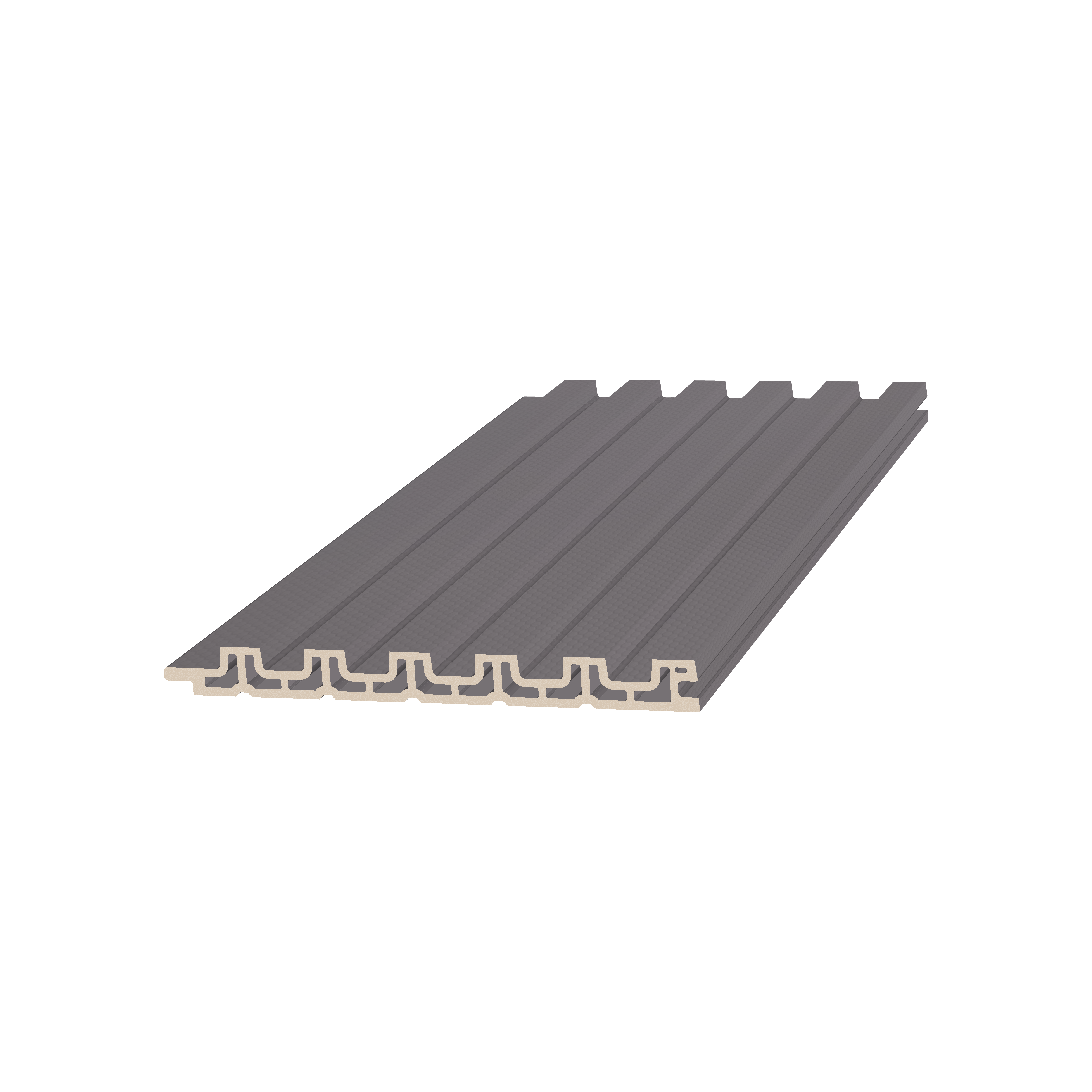 Стеновая панель Ultrawood NEXT арт. WPC 002 GR (2900 х 118 х 11 мм)