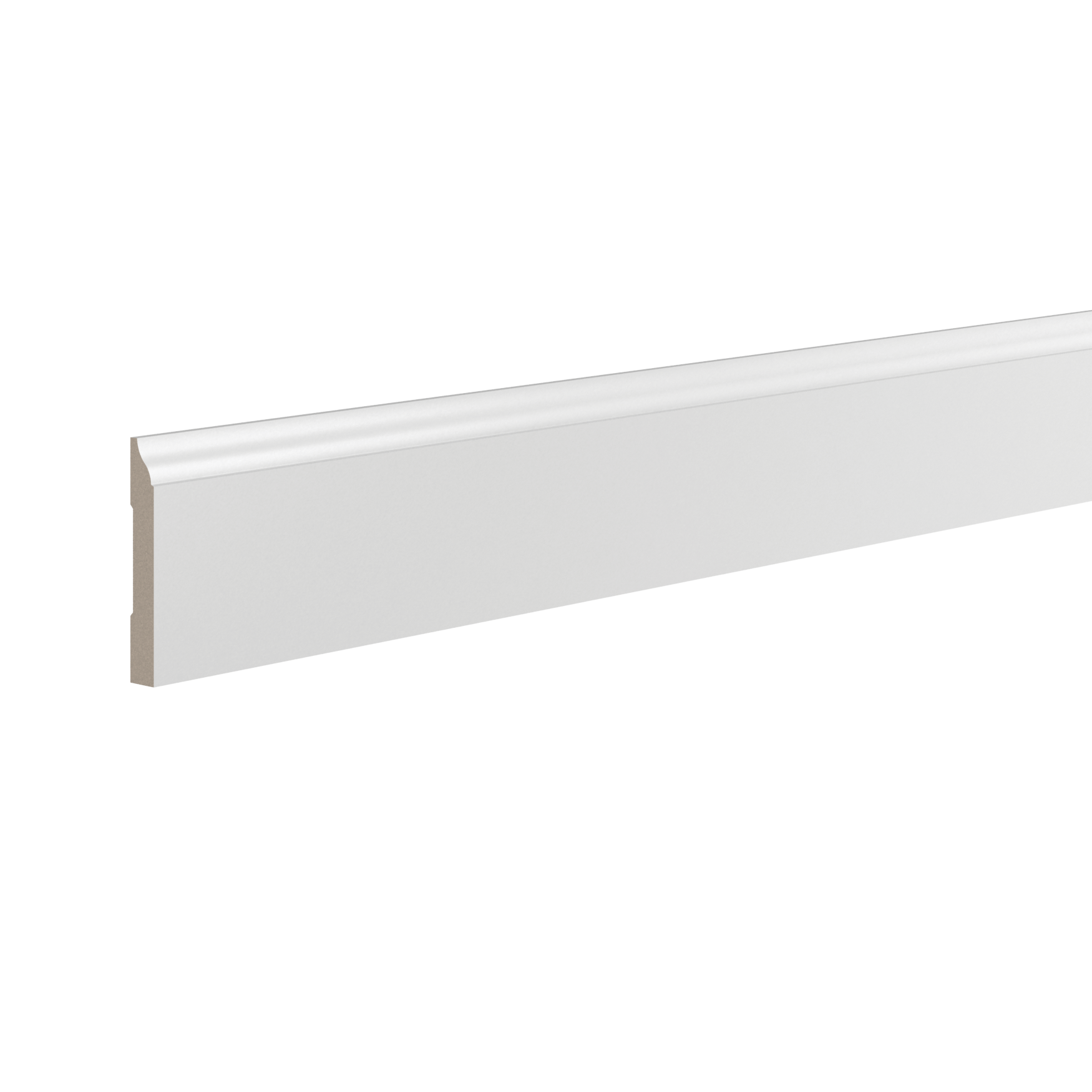 Плинтус Ultrawood арт. Base 0001 i (2000 x 83 x 12 мм.)