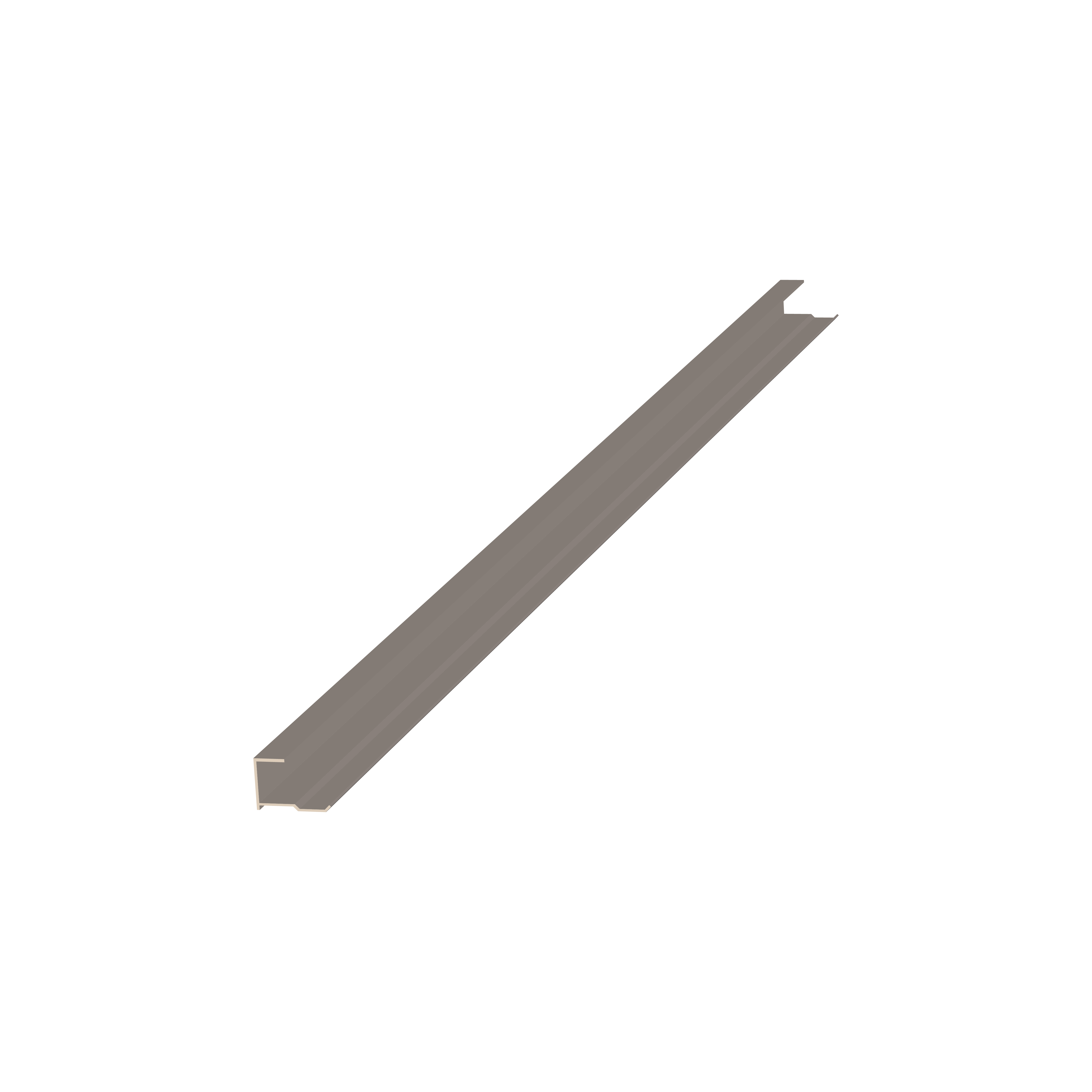 Завершающий элемент для WPC 001 DGR st Ultrawood NEXT арт. FE WPC 001 DGR st (2950 х 10 мм)